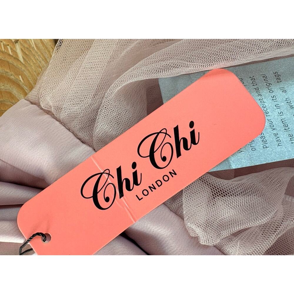 Chi Chi NWT Women’s London Zeina Dress Size 4 Pink P9 - Picture 6 of 9